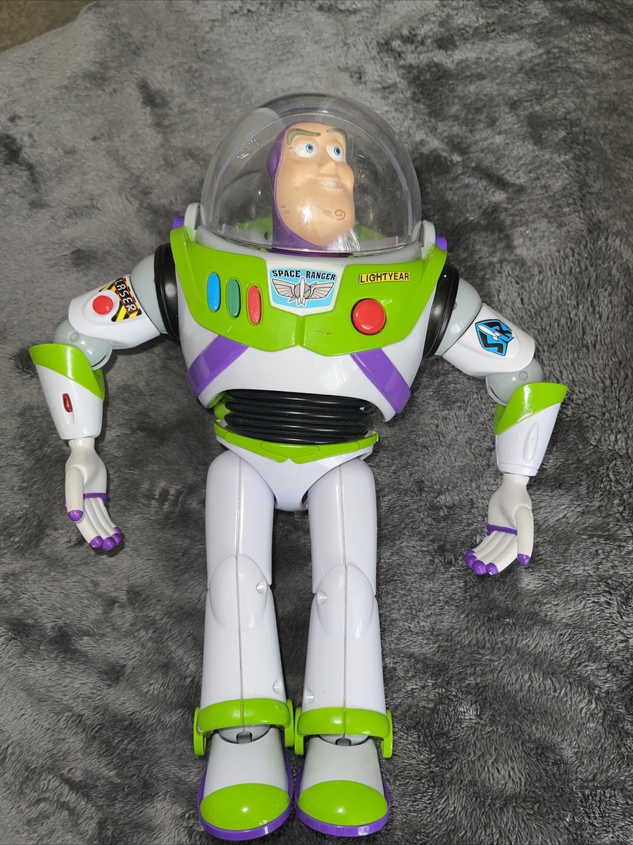 Buzz Lightyear Toy Story Thinkway 2009 Talking Tested 12 Buzz Lightyear Toy Story Thinkway 2009 Talking Tested 12