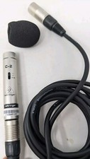 Behringer C-2 Microphone Cardioid Condenser Studio Recording Xlr C2 With Cable