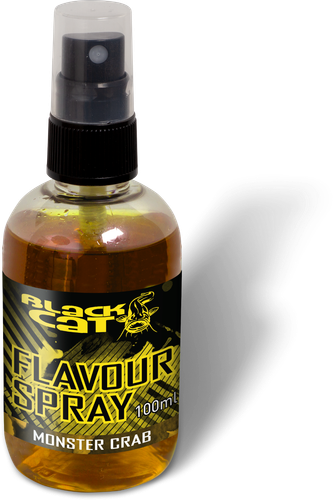Black Cat Flavour Spray 100ml Lockstoff Waller Wels calamaris Worm Crab Cadaver - Bild 2 von 5