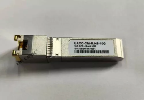 UACC-CM-RJ45-10G Ubiquiti Compatible 10G-T SFP+ RJ-45 30m Transceiver