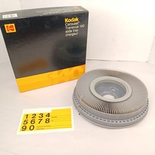 Vintage Kodak Carousel Transvue 140 Projector Slide Tray With Original Box