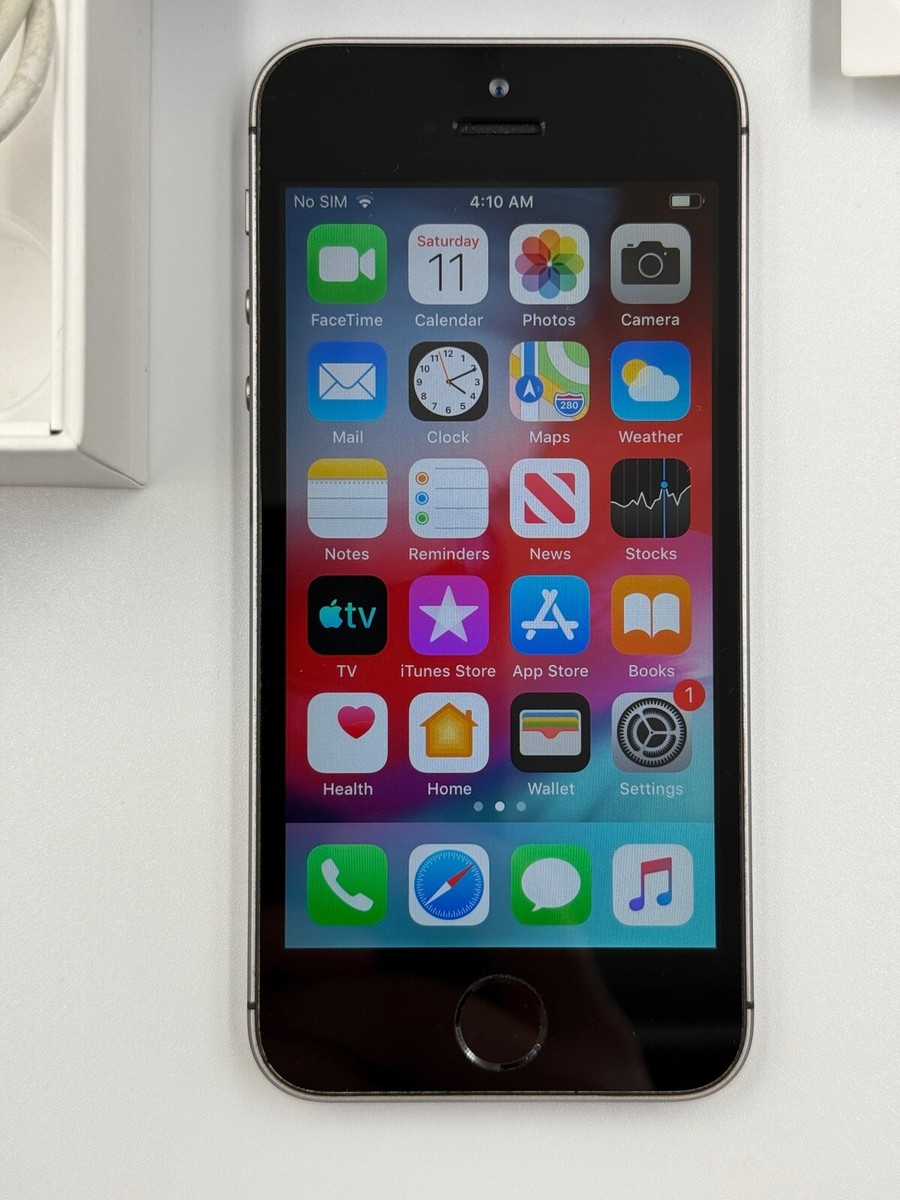 Apple iPhone 5 スペースグレー Original APPLE iPhone 5S Space Gray 64GB BOX ONLY w