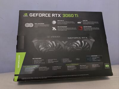 MSI GeForce RTX 3060 Ti Ventus 2X OC 8GB GDDR6 Graphics Card