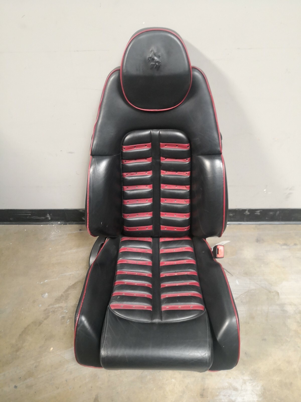 Ferrari 360 RH, Right Front Seat, Daytona, Power, Black/Red Stitching, Used