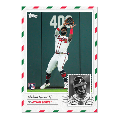 2023 Topps MLB Holiday Countdown MICHAEL HARRIS II Braves RC Advent #18 - Picture 1 of 2