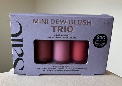 Saie Mini Dew Blush Trio Set in Baby, Chilly, Flirty. LIMITED Edition. SOLD OUT.