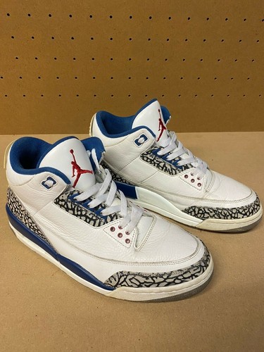 retro 3 blue cement