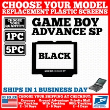 NEW Screen Lens for Nintendo Game Boy Advance SP GBA SP Replacement Adhesive
