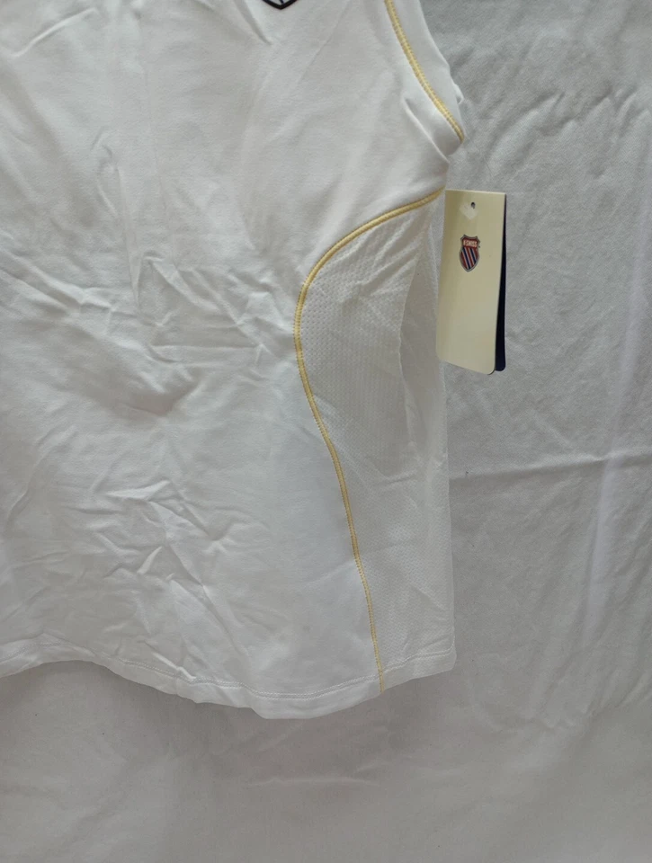 Camiseta sin mangas K-Swiss espalda abierta para mujer talla mediana nueva con etiquetas  Foto 4 de 4