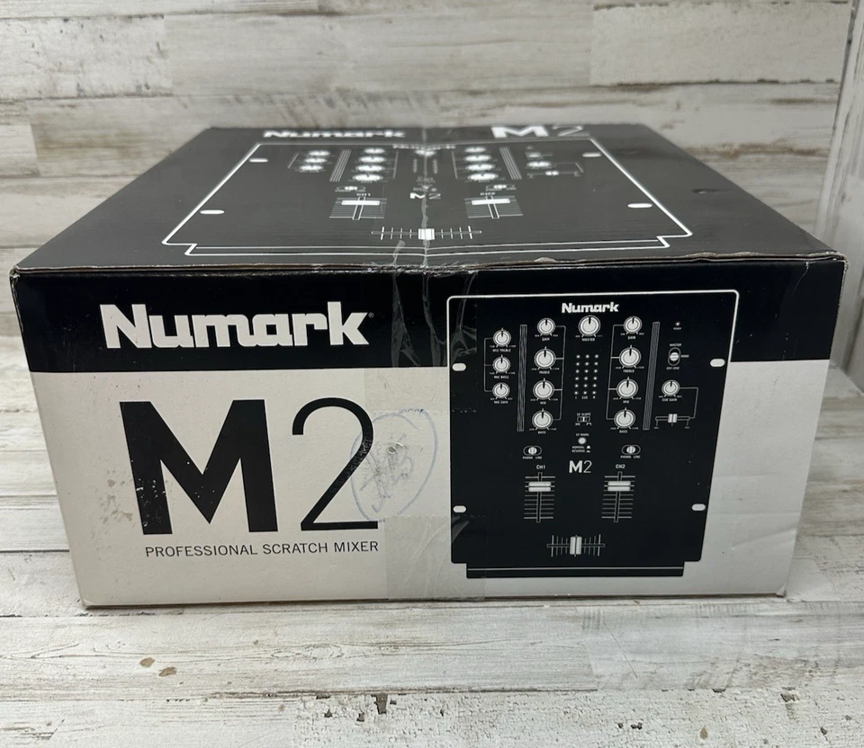 Numark M2 Mixer Professional Scratch Mixer Two Channel Sealed Brand New in Box - Image 4 of 4