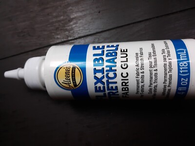 Aleene's Flexible Stretchable Fabric Glue-4oz