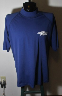 STINGRAY ''Australia'' Blue UPF 50+ Sun Protection Jersey Top Size 4XL NWT