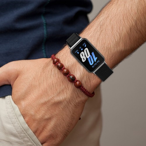 Adjustable Wristband Bracelet Smart Watch Nylon Sports Bracelet for Galaxy Fit 3 - Zdjęcie 8 z 24
