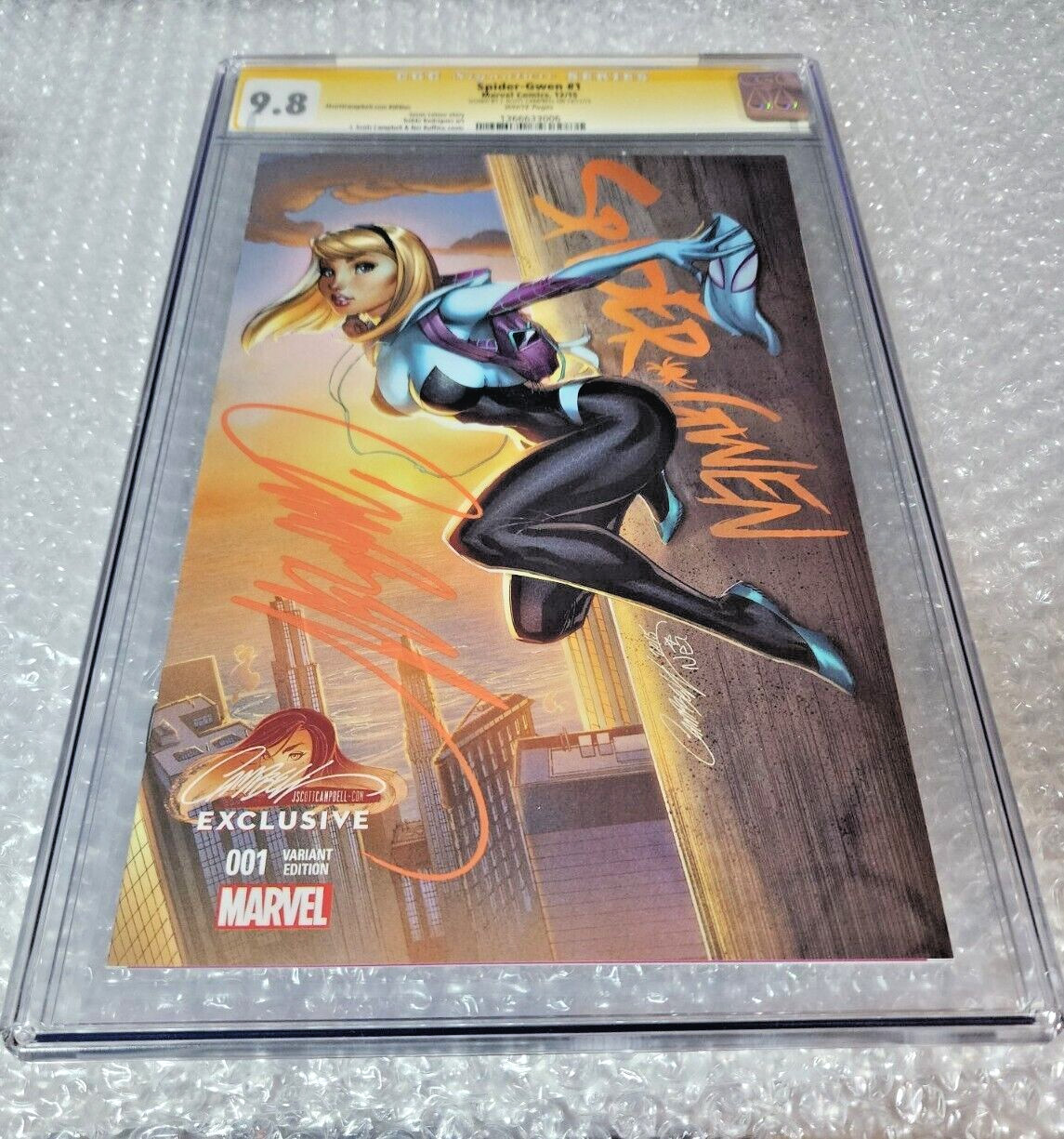Spider-gwen #1 (Hughes Variant) Value - GoCollect