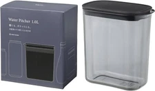 MARNA Water Pitcher 1L Kitchen Dishi Waher Safe Black  787BK Made in China NEW