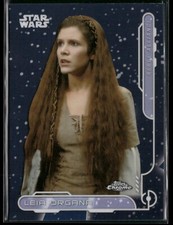 Star Wars Topps Chrome 2024 Card Refractor - Rebel Alliance RA-1 Leia Organa