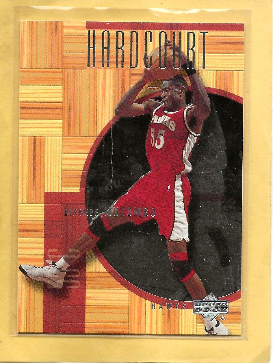 DIKEMBE MUTOMBO - 1999-00 Upper Deck Hardcourt - #1 - Hawks - MINT