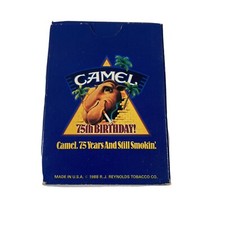 Joe Camel 75 years Still Smokin Playing Cards  