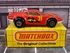 Vintage 1983 Matchbox MB 08 De Tomaso Pantera Grease Lightnin' with Box Loose D1