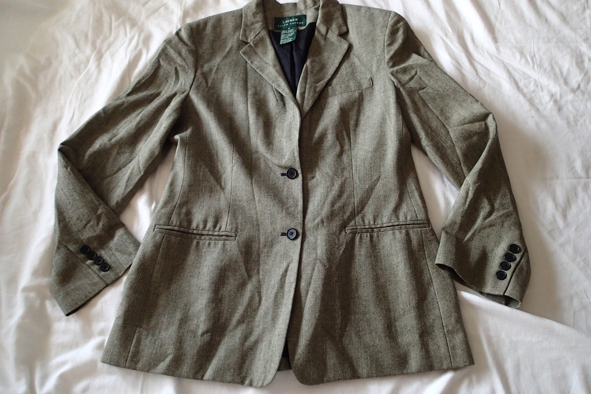 LAUREN Ralph Lauren blazer,JACKET ,LINEN.silk,wool sz 8,zd | eBay