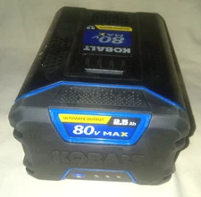 Genuine Kobalt 80V Max 2.5Ah Lithium Ion Battery KB 2580C-06 Good Used Condition