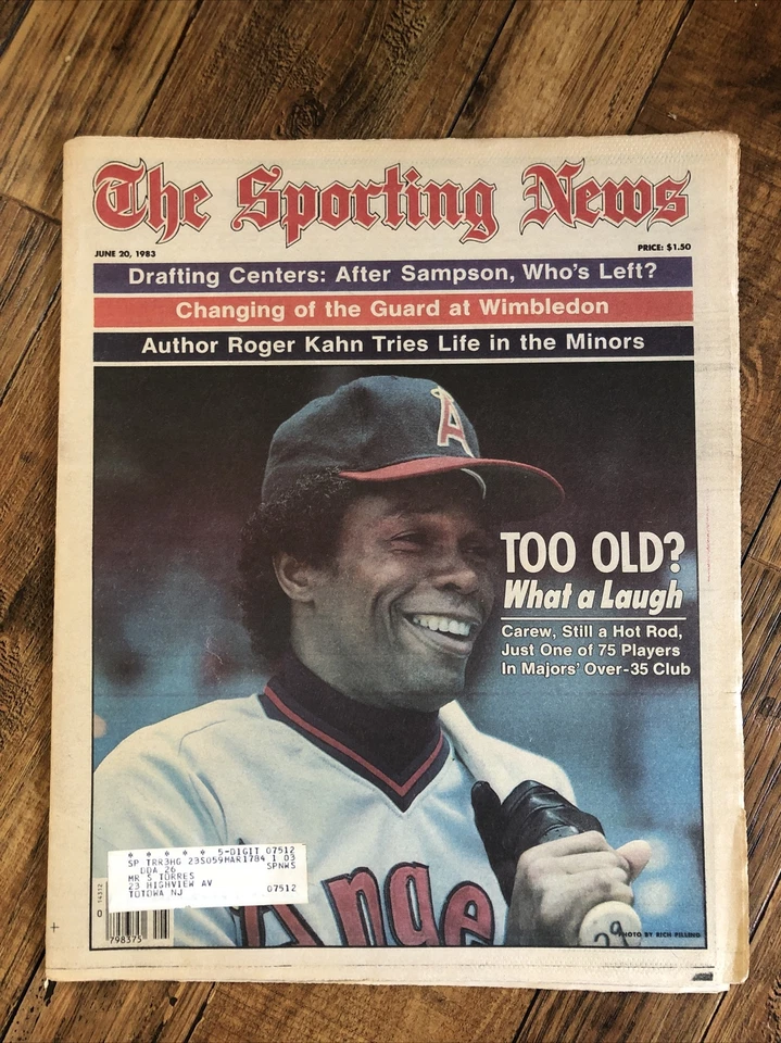 Rod Carew Magazine Lot California Angels Reggie Jackson, Fred Lynn, Don Sutton - Image 3 of 4
