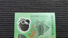 AUSTRALIA $100 2019 EA19 Last Prefix Lowe/Gaetjens UNC Polymer Banknote
