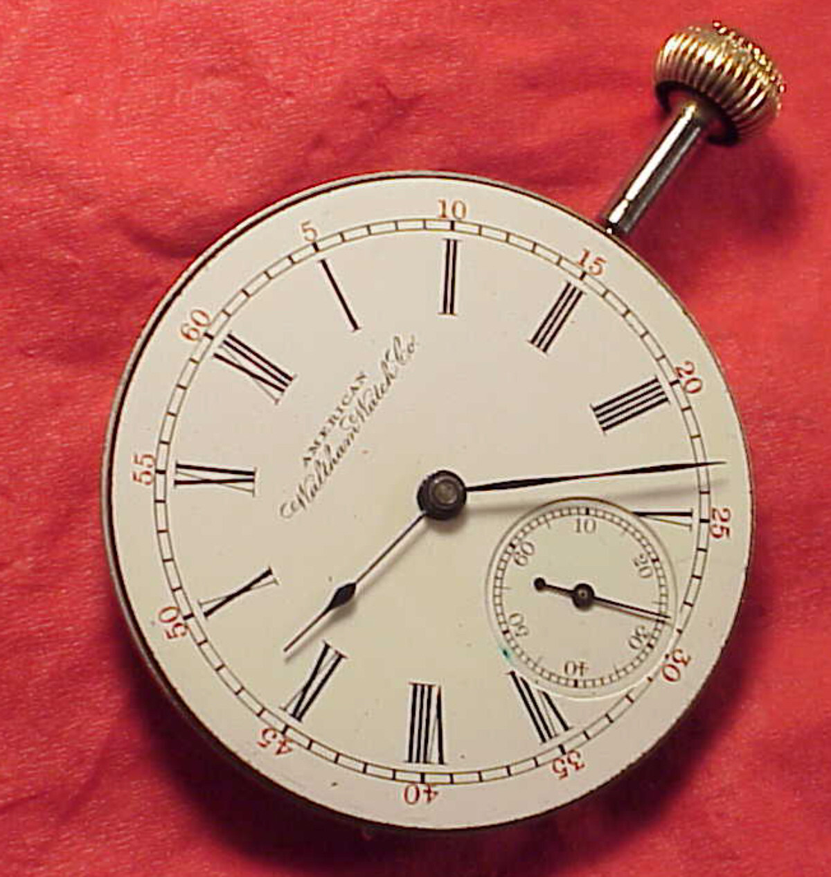 Vintage 16 / 17 SIZE 1888 MODEL WARWICK AMERICAN WALTHAM WATCH POCKET