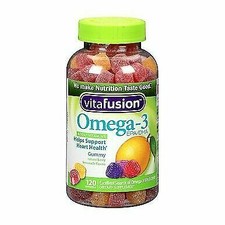 vitafusion Omega-3 Gummy Vitamins - 120 Count 06/26