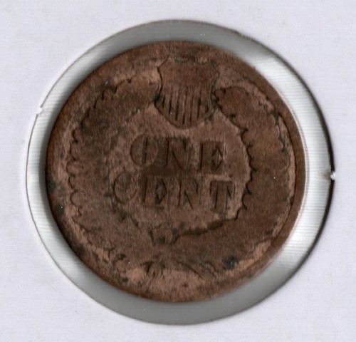 Coin United States Indian Head Cent 1875 KM90a - Picture 2 of 3