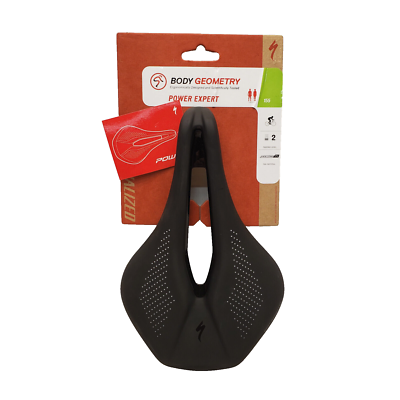 Specialized Power Expert Saddle 155mm Black w/ Titanium Rails