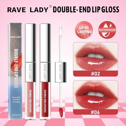 Double Effect Matte Gloss Lipstick 3 in 1 Transfer Proof Lipstick Nona3d81212