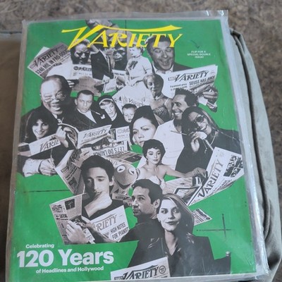 VARIETY Magazine 120th Anniversary Issue December 2025 Bumper Edition NEW SEALED