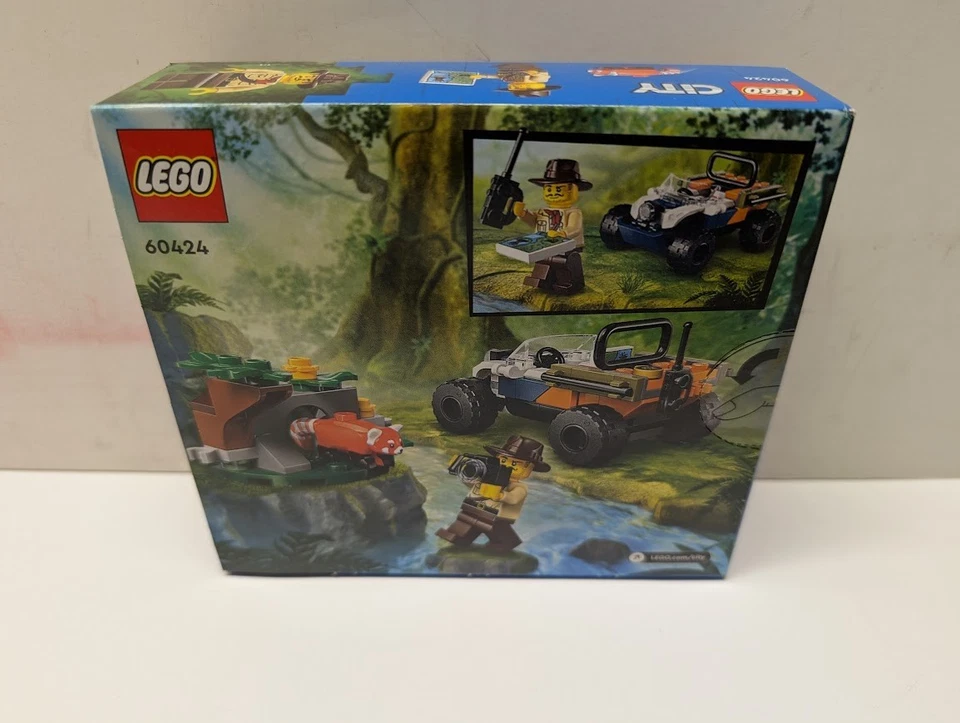 LEGO 60424 CITY: Jungle Explorer ATV Red Panda Animal Mission Nuevo y Precintado Foto 2 de 2