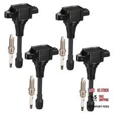 Set of 4 UF549 Ignition Coil Pack and 9029 Spark Plugs 4 Pack UF549 9029