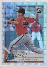 2019 Panini Donruss Optic Rated Rookies Pandora Prizm 52/99 Luis Ortiz #71 09wc