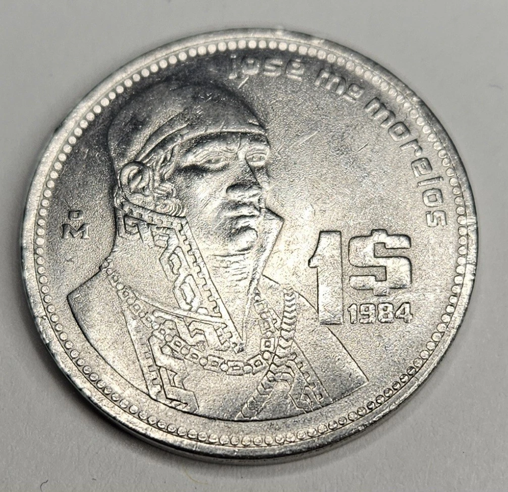 Y*u様 1984年 メキシコ 銀貨1oz Circulated 1 Peso 1984 Mexican Coins (1905-Now) for sale | eBay