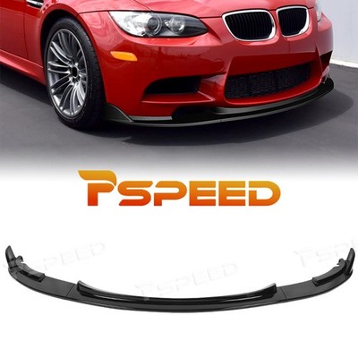 Front Bumper Spoiler Splitter Lip Gloss Black For BMW E90 E92 E93 M3 2008-2012