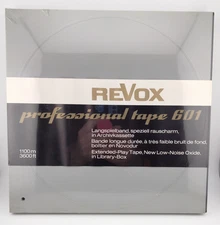 REVOX Professional Tape 601 - 1100m/3600ft - Reel-to-Reel recording tape SEALED