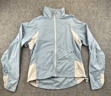 Cloudveil Jacket Womens Small White/blue Wind...
