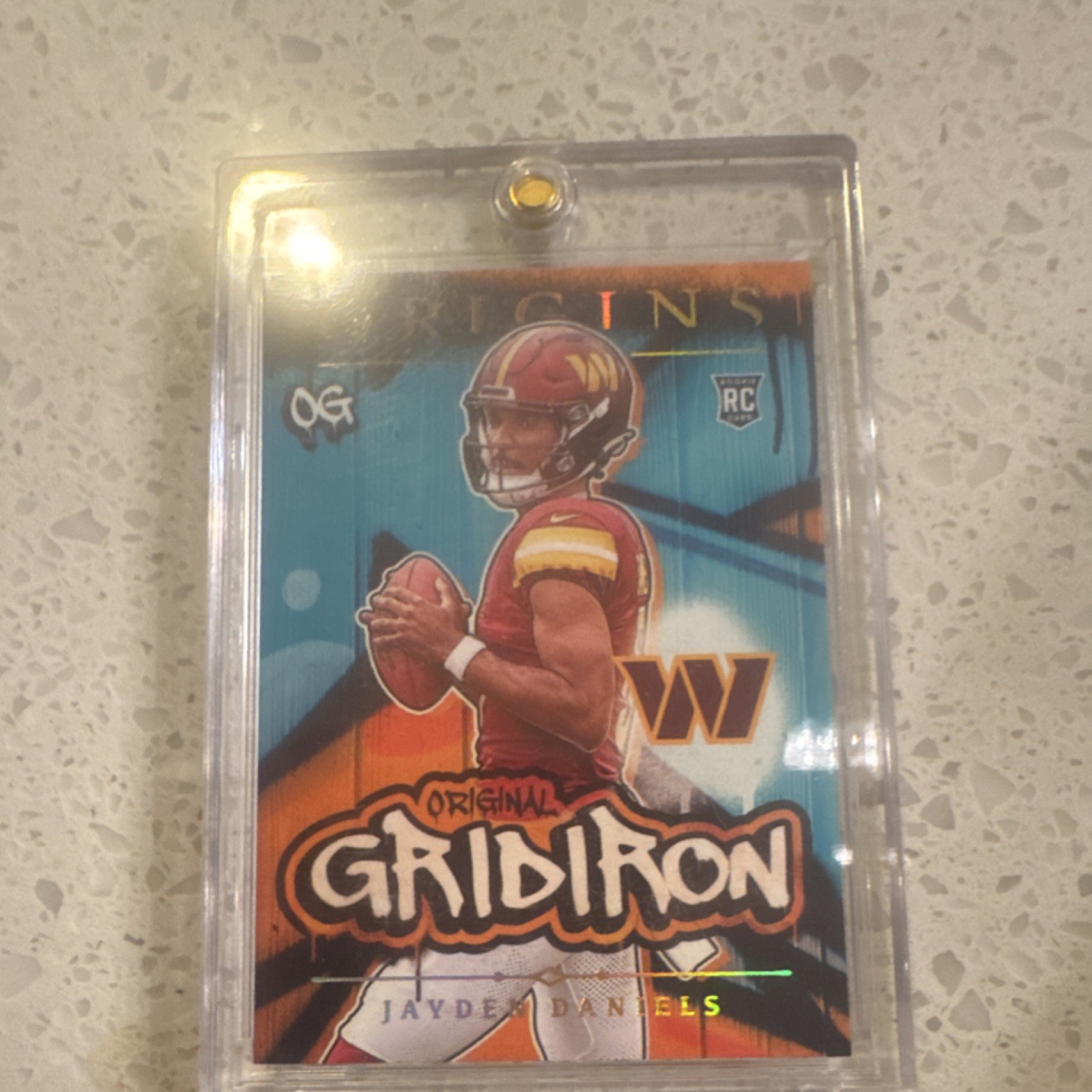 Panini 2024 Origins Jayden Daniels RC Original Gridiron #7 Commanders NFL