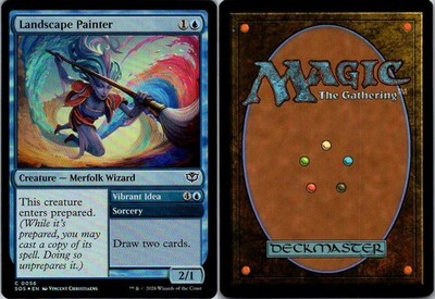MTG LANDSCAPE PAINTER 56 SECRETS OF STRIXHAVEN FOIL