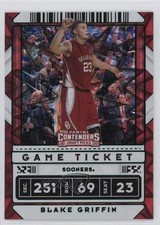2020 Contenders Draft Picks Game Ticket Green Explosion Blake Griffin #28 06e0