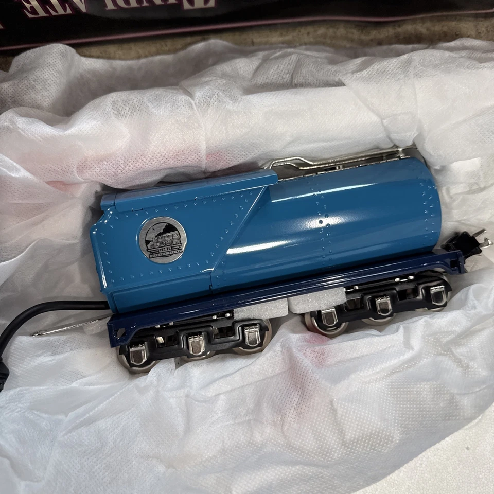 MTH 10-3013-1 263E Tinplate Locomotive & Tender Two Tone Blue W Proto Sound 2.0 - Image 4 of 4