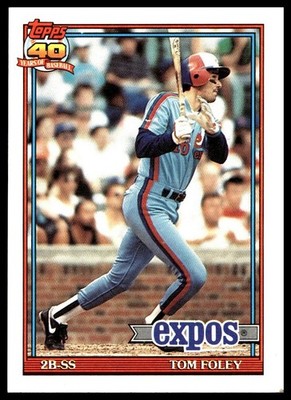 1991 Topps #773 Tom Foley