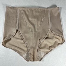 Wacoal Beige High-cut Control Panties Size Large