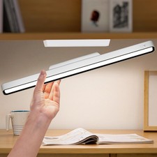 Desk Light Bar, Magnetic Rechargeable LED, 3000K, 4500K, 6000K Color Adjustab...