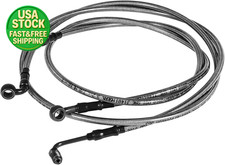 1068 Extended Front Rear Brake Lines for Polaris RZR 800 S 800 900 570 XP 4