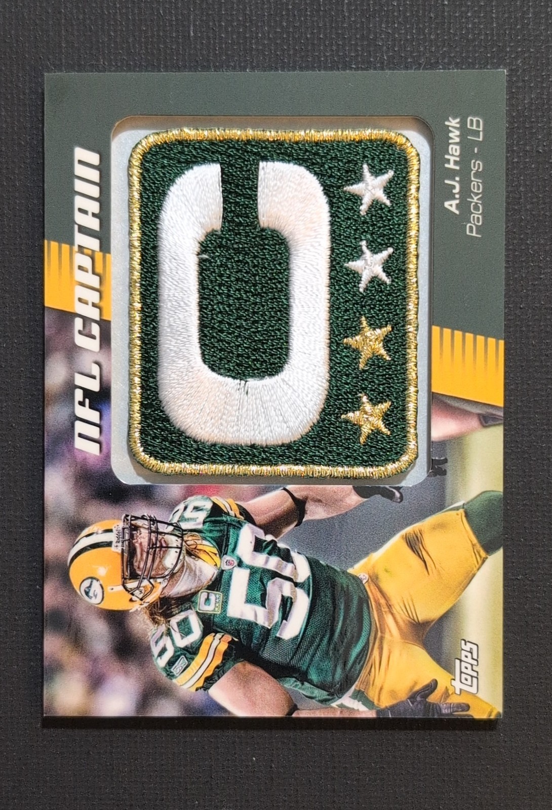 2012 Topps - NFL Captain's Patch A.J. Hawk #NCP-AJH