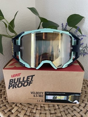 Motocross Leatt Bullet Proof Velocity 6.5 Iriz Ice Bronx UC 68% Goggles
